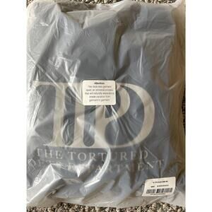 The Tortured Poets Department Black Dog Crewneck Sweatshirt Size M Taylor Swift